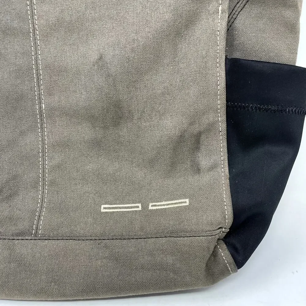 Malcolm Fontier Waxed Canvas Satchel Laptop Bag
